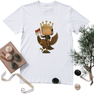 Kaos Anak Tema Kemerdekaan | Baju Anak Perempuan | Size 1-12 Tahun