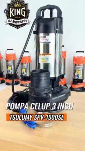 NEW!!! Pompa Celup Air Kotor 500W Submersible Pump 1 inch Pompa Kolam Ikan / Banjir