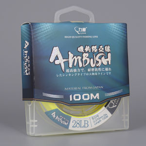 100m Nylon Fishing Line Half Surface Sea Fishing Lure Sinking Line Wear Resistant for Ocean River Lake Lake Fishing Line