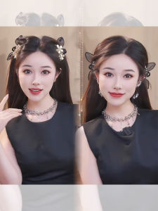 Kẹp Tóc Tai Thỏ Mới 2025 Phụ Kiện Tóc Nữ Kẹp Tóc Bên Hông Kẹp Tóc Mái Lệch Kẹp Tóc Trang Trí Phụ Kiện Tóc Cho Phụ Nữ