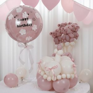 Bóng Bẩy Tròn Trang Trí Cột Sinh Nhật Cho Tiệc Sinh Nhật Bé Trai Và Bé Gái Bối Cảnh Chụp Ảnh Đồ Trang Trí Tiệc Sinh Nhật