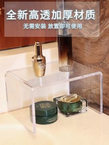 Transparent Acrylic Storage Shelf Display Stand Cup Organizer Toy Showcase Multi-layer Partition Desktop Storage Rack