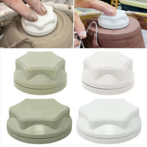 1pc Clay Trimming Spinner Ceramic Finishing Tool Pottery Trimming Spinner Tool for Smoothing Shaping Throwing Spinning