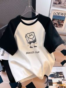 Áo Thun Cotton Tay Ngắn Mùa Hè 2024 Cho Nam Áo Thun in Họa Tiết Thời Trang Thường Ngày Thoáng Khí Thoải Mái