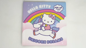 Hello Kitty Unicorn Dreams Pop Up Book For Kids To Read Bedtime Story
