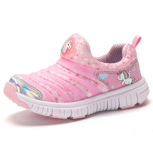 Autumn Winter Childrens Sports Shoes Soft Bottom Toddler Sneakers Girls Kindergarten Kids Footwear Breathable Mesh Shoes