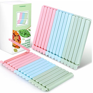 5/10/20Pcs Portable Kitchen Storage Food Snack Seal Sealing Bag Clips Sealer Clamp Plastic Tool Kitchen Accessories