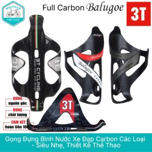 Gọng Giá Đựng Bình Nước Xe Đạp Carbon 3T 3 Sọc – Siêu Nhẹ Siêu Bền Thiết Kế Thể Thao