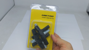 Kampas Karet Rem V Brake Brake Sepeda Sepedah MTB Gunung BMX Lipat CTB Roadbike Balap Kunci L - 4 PCS (2 Pasang)