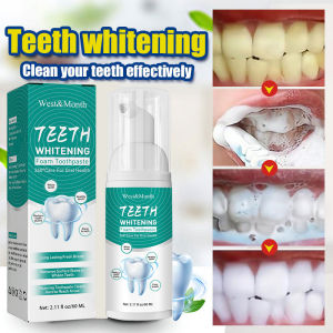 ubat gigi pemutih gigi putih kuning viral toothpaste teeth whitening remove dental plaque gum sensitive mulut berbau美白牙膏60ml