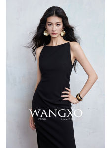 WANGXO | Đầm Xòe Co Dãn Thuận Tiện