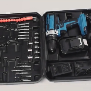 CHIC 198VF/398VF Impact Cordless Drill Hand Drill Original With 2 Batteries Screwdriver Accessories set