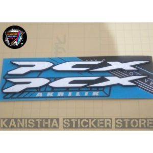 emblem timbul PCX 3D akrilik emblem timbul 3D PCX akrilik terbaik
