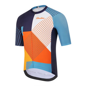 RAUDAX Áo Đi Xe Đạp Mùa Hè Dành Cho Nam Tay Ngắn Thoáng Khí Nhanh Khô Mặc Khi Đạp Xe Đường Trường MTB Có Túi Có Khóa Kéo Phản Quang