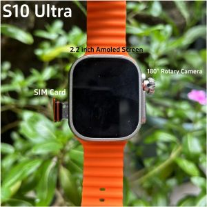 S10 Ultra Android System 4G Smart Watch Ultra Compass Rotary Camera WiFi GPS 3D navigation Smartwatch Support Download Sim Card