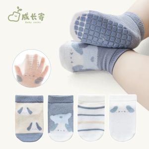Baby Floor Socks Thin Pure Cotton Summer Anti-Slip Cool Indoor Walking Socks for Boys And Girls Toddler Learning to Walk Spring Autumn