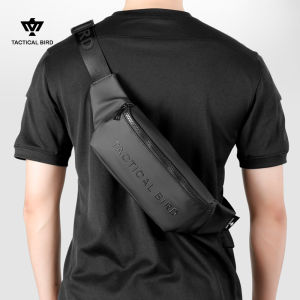 Tactical Bird Summer Mens Crossbody Bag Single Shoulder Backpack Large Capacity Work Waist Bag Waterproof Sports Mobile Phone Bag