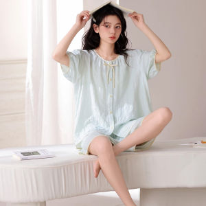Baisina | Cloud Cotton Silk Lightweight Womens Summer Pajamas Set
