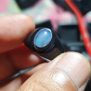 batu cincin kalimaya asli banten ring tanduk asli kerbau