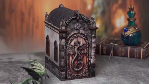 DIY Wooden Book Nook Figurines Miniatures Dragons Treasure Labyrinth Bookend for Friends Birthday Gifts Home Decoration Crafts
