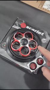 COVER PELINDUNG KIPAS RADIATOR MATIC CNC MODEL SPINNER SCARLET RACING SPINNER SCARLET RACING ORIGINAL UNIVERSAL VESPA BEAT SCOOPY PCX MIO GENIO AEROX NMAX VARIO COVER TUTUP KIPAS SPINNER UNIVERSAL ATLANTIS