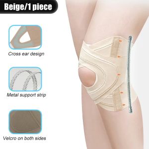 1 Pcs Adjustable Knee Brace Compression and Support for Arthritis Runner’s Knee Patellofemoral Syndrome and Knee Instability