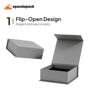 100pcs Magnetic Jewellery Box Kotak Barang Kemas Elegant Flip Top Gift Box Ring Necklace Earrings