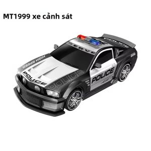Xe Cảnh Sát Điều Khiển Từ Xa Tỷ Lệ 1/12 Có Đèn Xe Drift RC Tốc Độ Cao Dành Cho Bé Trai Mô Hình Đồ Chơi Điện Tử Kèm Điều Khiển Từ Xa Quà Tặng