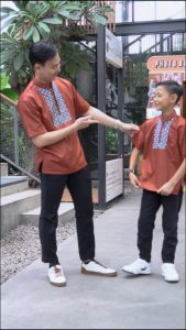 BAJU KOKO LENGAN PENDEK MOTIF ABATASA TOYOBO IMPORT BAJU KOKO COUPLE AYAH ANAK TERBARU BERKUALITAS