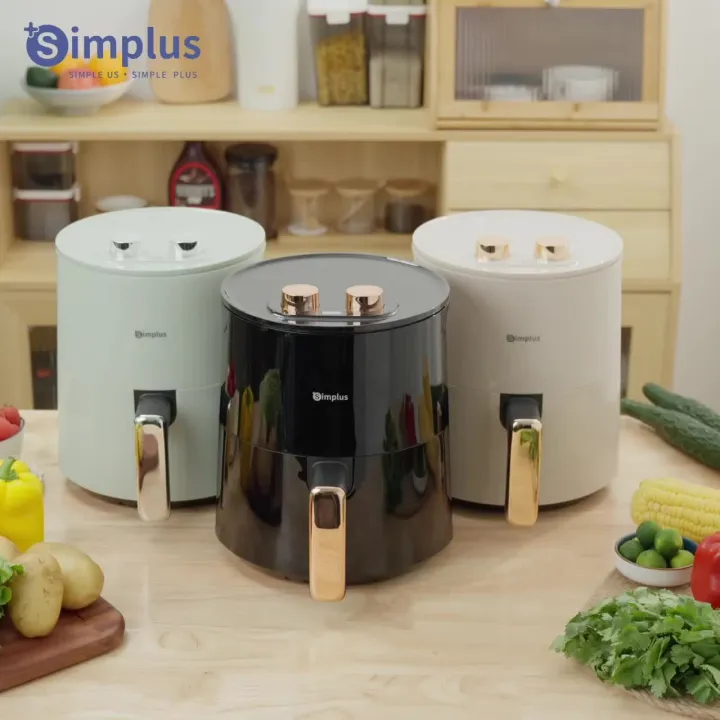 Simplus Air Fryer 1300W Oil Free 4L/5L Non-Stick Pan