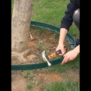 5/10m Plastic Garden Edging Border Flexible Lawn Grass Edging Decor Fence Landscape Belt Garden Patio Greening Belt Garden-Belt