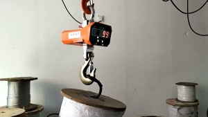 Cân treo điện tử OCS 3 TẤN 5 TẤN kèm điều khiển - Dùng cân vật liệu sắt phế liệu công nghiệp