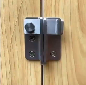 Door Hasp Latch Lock 304 Stainless Steel Safety Packlock Clasp For Outdoor indoor