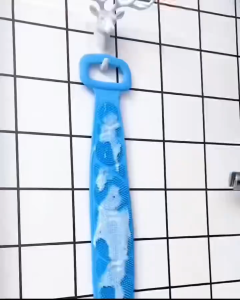 BEST SELLER Long Handle Silicone Bath Brush - Silicone Body Scrubber - Back Scrub Brush For Shower - Soft Silicone Shower Brush - Back Scrubber For Body - Soft Body Brush Exfoliating - Non-Slip Handle -  Body Scrub Brush - Silicone Shower Brush For Back
