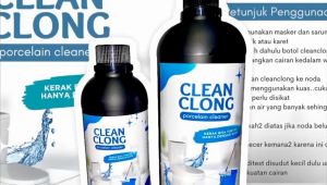 Permbersih Kerak Kamar Mandi Lantai toilet Free kuas / sarung tangan pembersih Kloset Serbaguna sekali usap Tokoku Untung