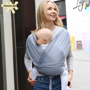 PANGDUBE 1 PC Baby Wrap SLING ผ้าฝ้ายสําหรับทารก 0-36 เดือนทารกแรกเกิด Kangaroo SLING ด้านหน้า Artifact ERGONOMIC เด็กพกพา