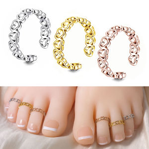 Stainless Steel Toe Ring: A Stylish & Water-Resistant Foot Accessory