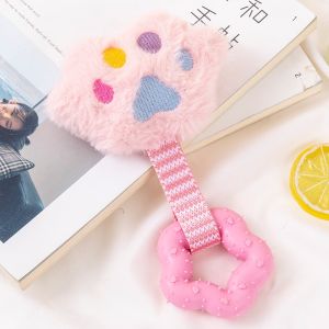 Puppy Dog Toy Stuffed Sound Molar Long Lasting Relieving Boredom Handy Gadget Small Size Dogs VIP Teddy Bichon Puppy Tug-of-War