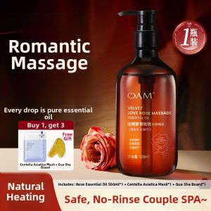 OAM | Heating No-Rinse Intimate Couple Massage Oil