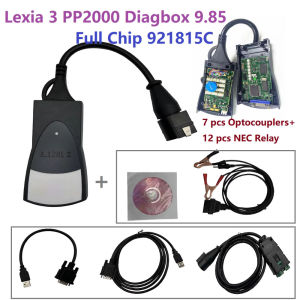 2026 Newest Full Chip Lexia 3 PP2000 Diagbox V9.85 VM Diagbox 9.91 Full Chip 921815C Diagnostic Tool Auto Scanner
