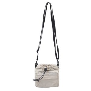 Mobile Phone Bag Womens Crossbody Mini Bag Summer Neck-Hanging Bag Mens Portable Sports Crossbody Bag Drawstring Nylon Small Bag