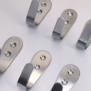 Stainless Steel J-shaped hooks Single hook Bathroom Pendant Coat Hook Towel Coat Hook (wala screw)
