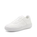 Sepatu putih pria wanita Kets sneakres sport shoes white black 001. 