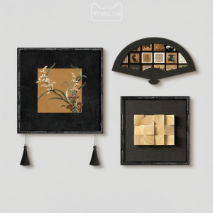JIUDOUYUN | Elegant Chinese and French Retro Style Decorative Painting with Gourd