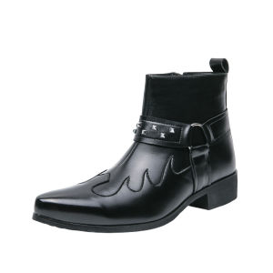 NUDANLAI | Men Casual Chelsea Boots Big Size