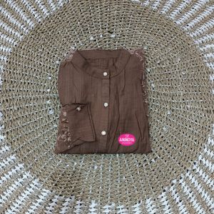 Anindya Fashion Presents Busana Muslim Wanita Atasan Belleza 384 397 Bahan Silk Motif Premium Dengan Desain Variasi Lengan Panjang Look Kasual Basic Elegan Atasan Lebaran Terbaru