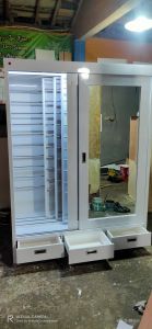 lemari jilbab sliding