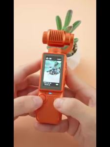 Camera Hành Động Mini 4K Cầm Tay Nhỏ Gọn Tích Hợp WiFi Dùng Cho Quay Vlog Xe Máy Du Lịch Và Xe Đạp