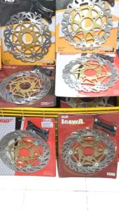 PIRINGAN CAKRAM DEPAN BEAT F1 SCOOPY F1 VARIO 150 VARIO 125 VARIO 110 F1 DISK CAKRAM 260MM PLUS BREKET