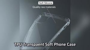 Transparent Shockproof Phone Case For iPhone 18 17 16 15 Pro Max 14 13 12 With Ring Hole Four-Corner Airbag Soft Bumper Cover
